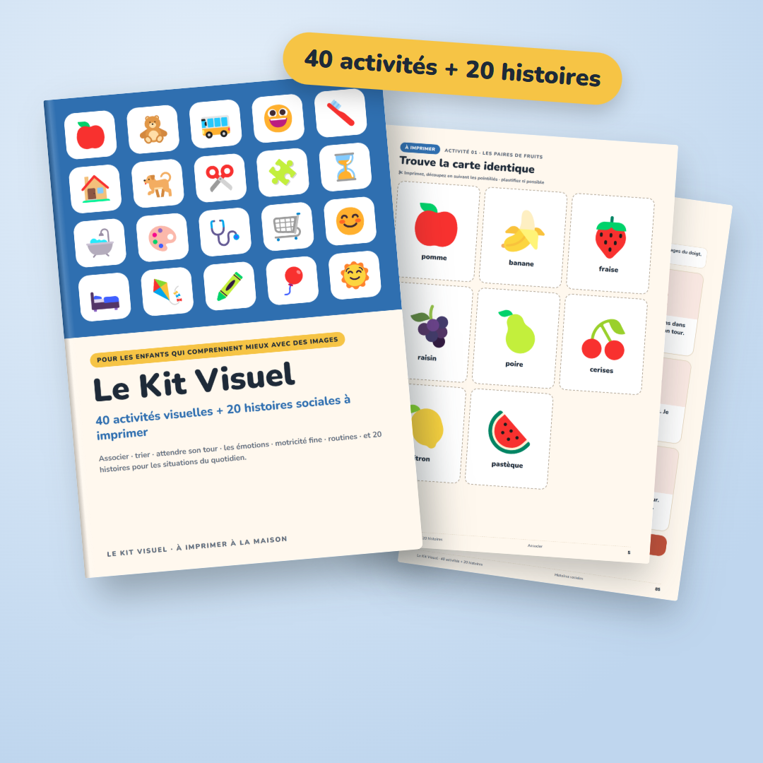 Le Kit Visuel : le kit complet et les 3 bonus